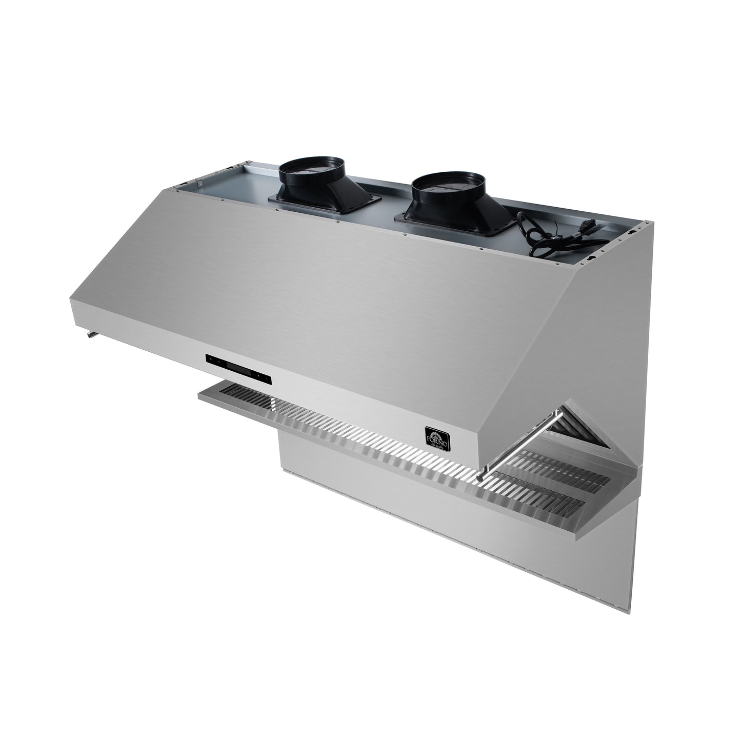 Forno Savona 48-Inch Wall Mount Range Hood, Baffle Filters, Backsplash Included FORNO