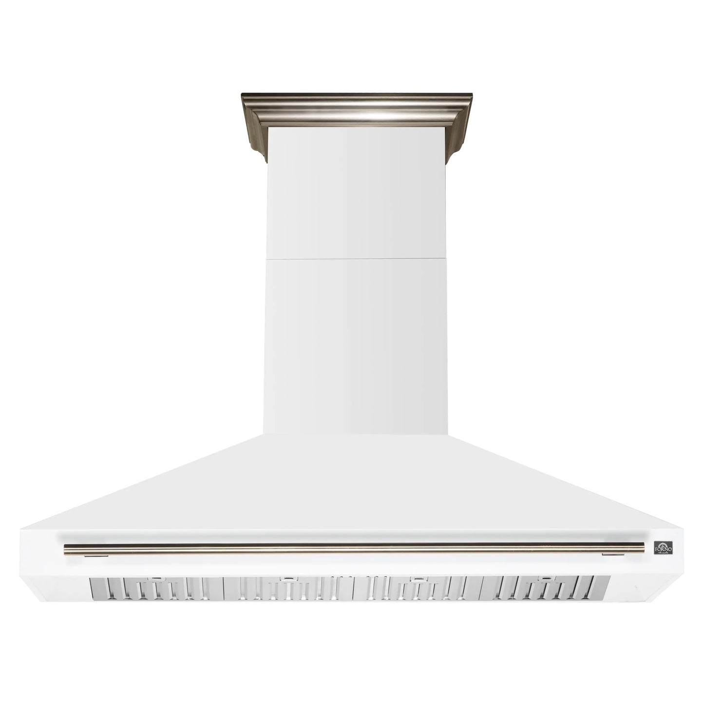 Forno Aria 60 Inch Wall-Mounted Range Hood in White FORNO