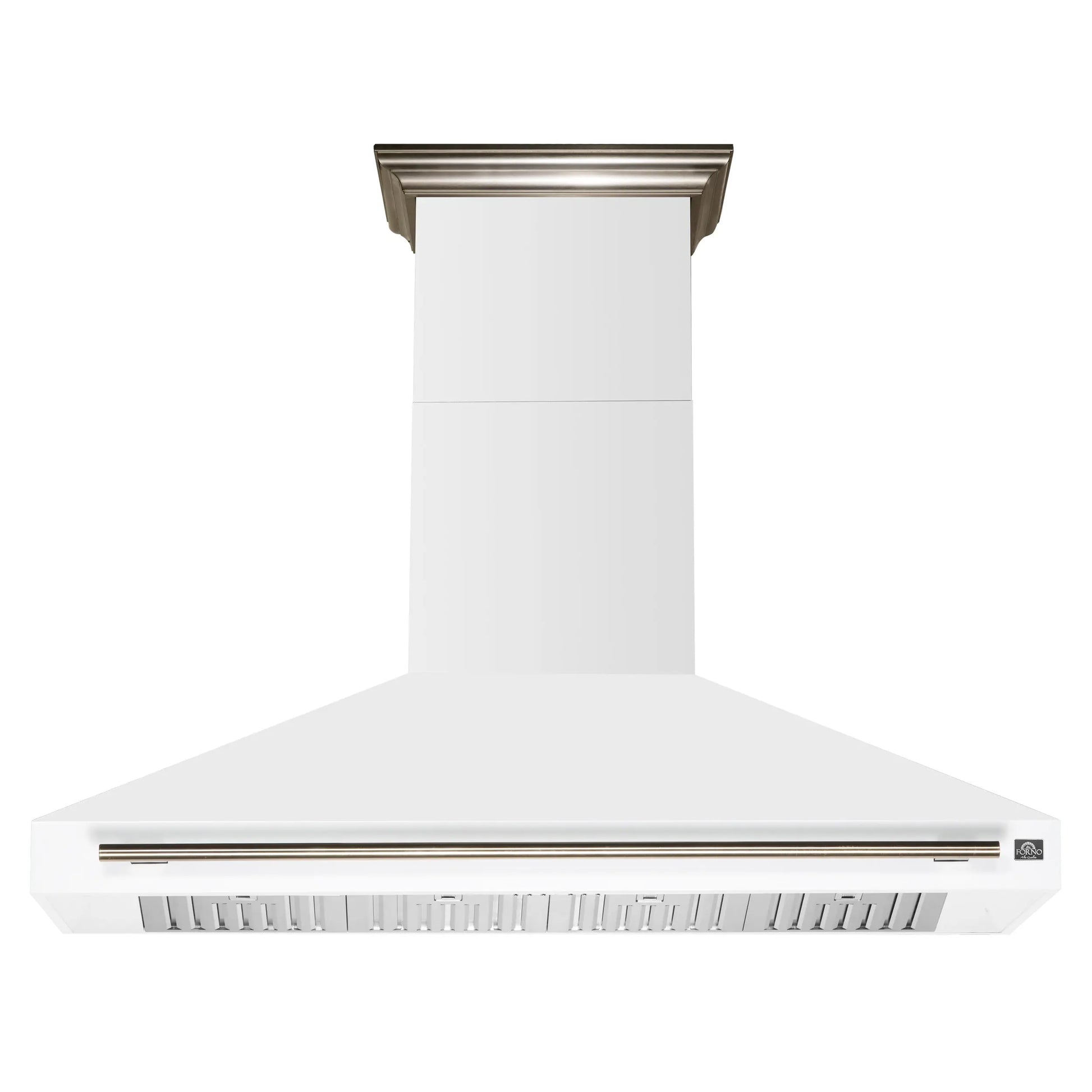 Forno Aria 60 Inch Wall-Mounted Range Hood in White FORNO