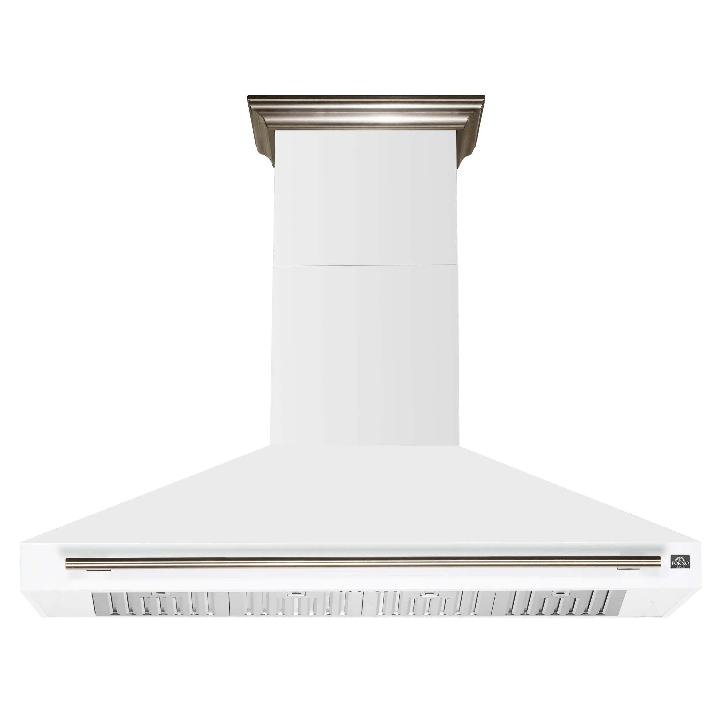 Forno Aria 60 Inch Wall-Mounted Range Hood in White FORNO