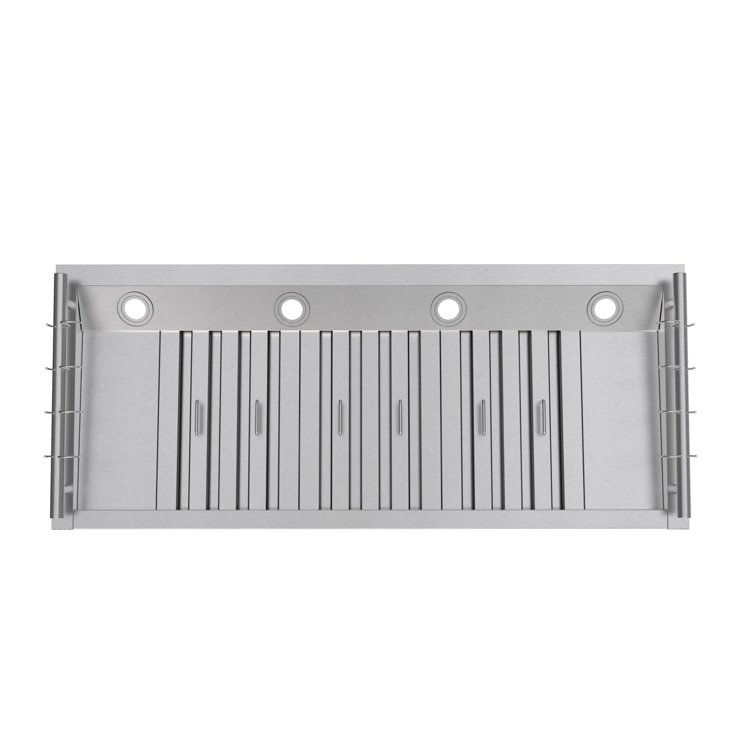 Forno Venezia 48 Inch Wall-Mounted Range Hood with Touch Controls and Baffle Filters FORNO