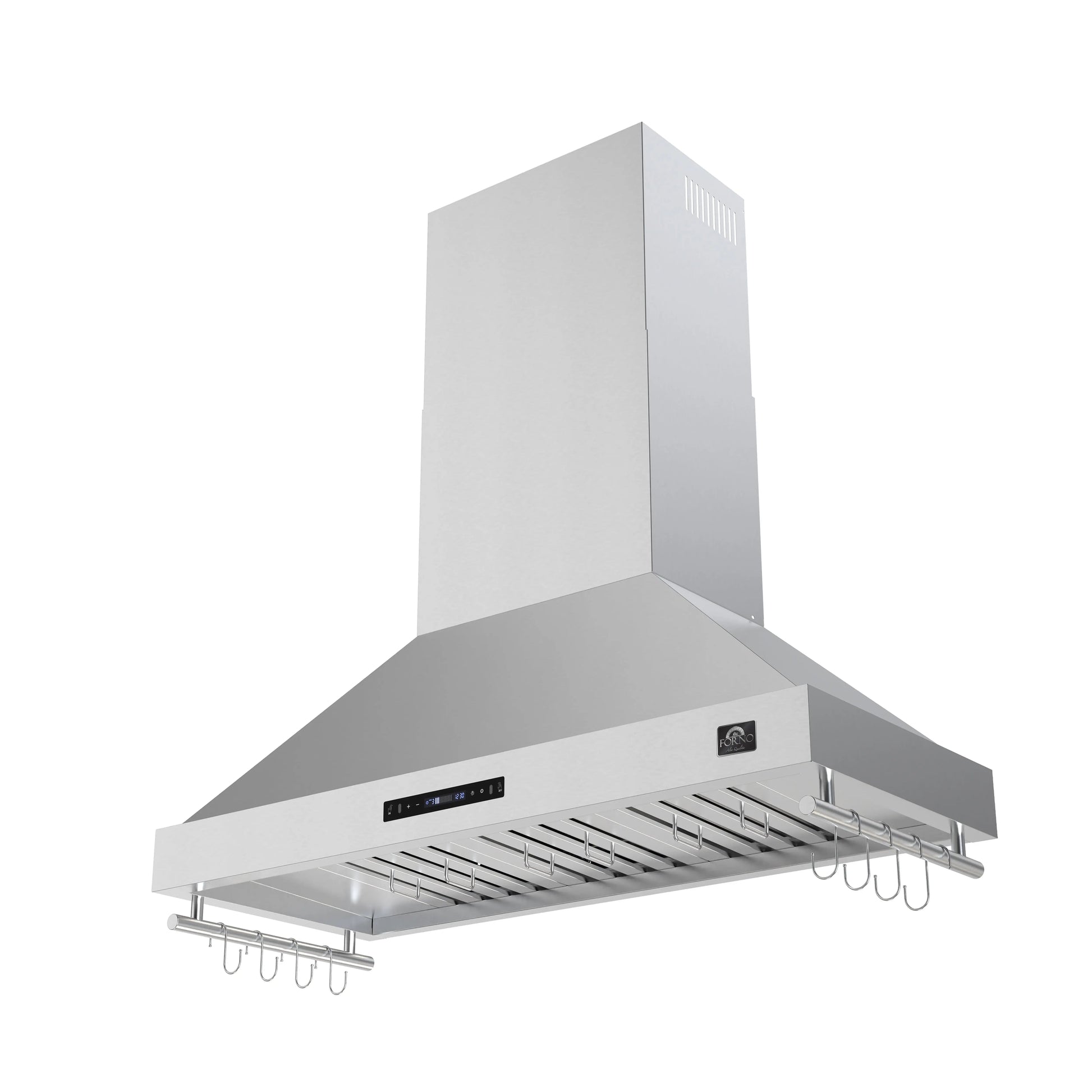 Forno Venezia 48 Inch Wall-Mounted Range Hood with Touch Controls and Baffle Filters FORNO