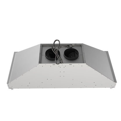 Forno Venezia 48 Inch Wall-Mounted Range Hood with Touch Controls and Baffle Filters FORNO
