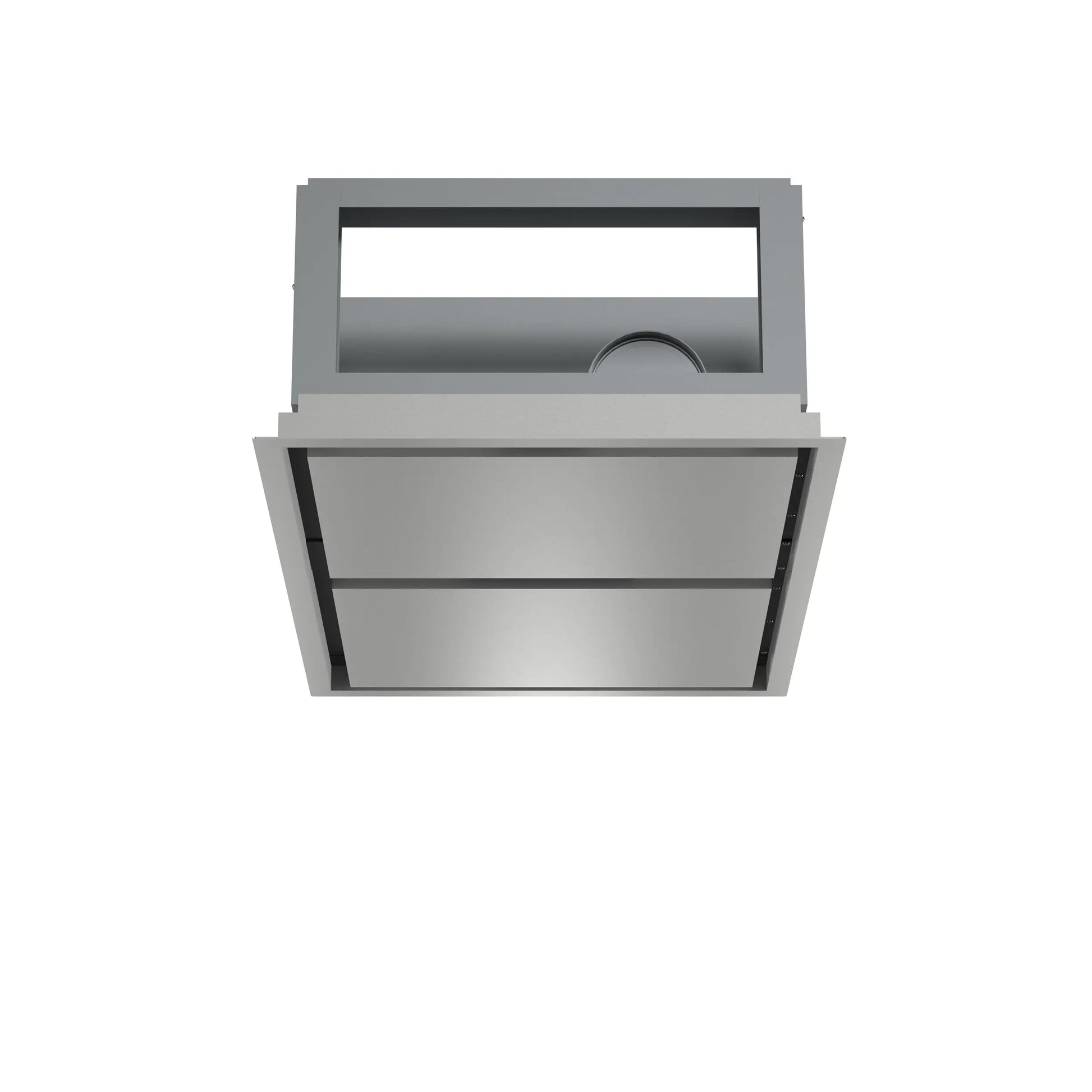 FORNO Arezzo 44-Inch Recessed Ceiling Range Hood, Dual Motors, 1200 CFM, Hybrid Filters, Remote Control FORNO