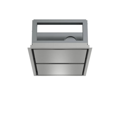FORNO Arezzo 44-Inch Recessed Ceiling Range Hood, Dual Motors, 1200 CFM, Hybrid Filters, Remote Control FORNO