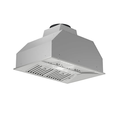 Forno Altilia 36-Inch Insert Range Hood, Stainless Steel, LED Lighting, Baffle Filters FORNO