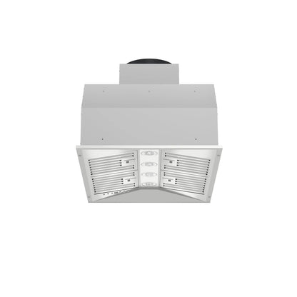 Forno Altilia 36-Inch Insert Range Hood, Stainless Steel, LED Lighting, Baffle Filters FORNO