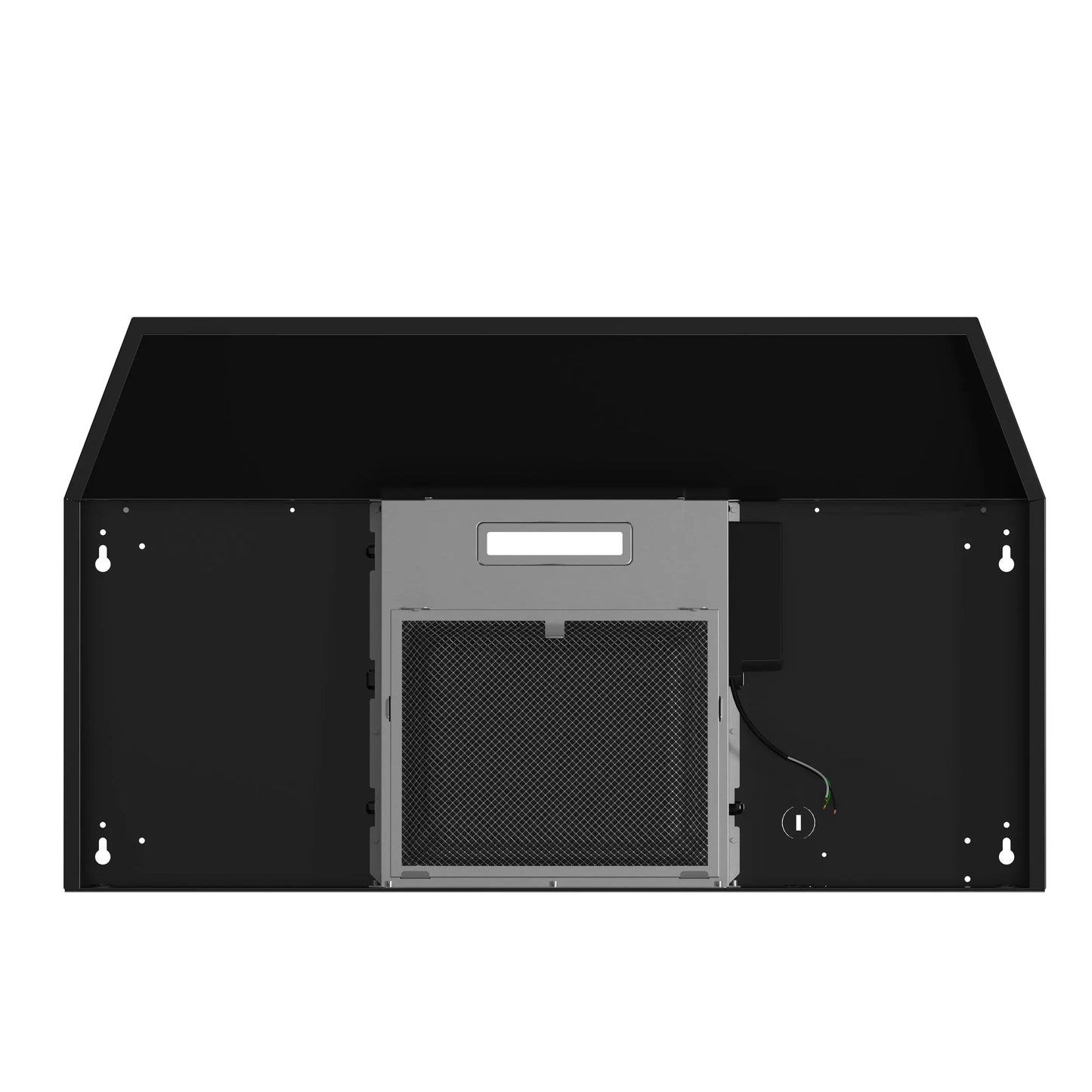 Forno Cappa 30-Inch Under Cabinet Range Hood, Black, 200 CFM, Convertible, LED Lighting FORNO