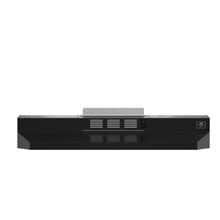Forno Cappa 30-Inch Under Cabinet Range Hood, Black, 200 CFM, Convertible, LED Lighting FORNO
