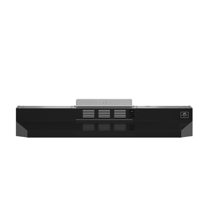 Forno Cappa 30-Inch Under Cabinet Range Hood, Black, 200 CFM, Convertible, LED Lighting FORNO