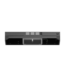 Forno Cappa 30-Inch Under Cabinet Range Hood, Black, 200 CFM, Convertible, LED Lighting FORNO
