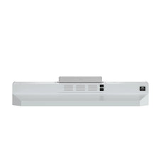 Forno Cappa 30-Inch Under Cabinet Range Hood, White, 200 CFM, Convertible, LED Lighting FORNO