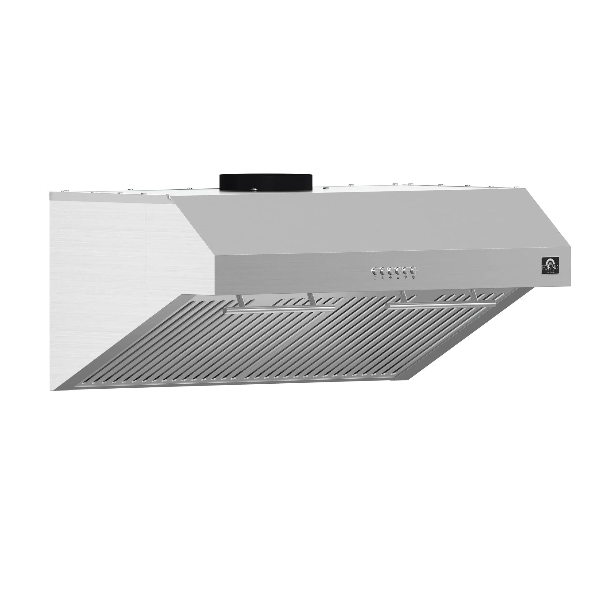 Forno Bari Espresso 30-Inch Under Cabinet Range Hood, Stainless Steel, 400 CFM, LED Lighting, Dishwasher-Safe Baffle Filters, 4-Speed Fan Control FORNO