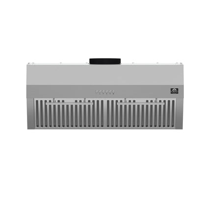 Forno Bari Espresso 30-Inch Under Cabinet Range Hood, Stainless Steel, 400 CFM, LED Lighting, Dishwasher-Safe Baffle Filters, 4-Speed Fan Control FORNO