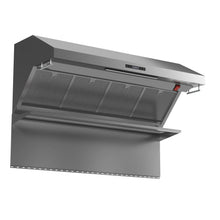 Forno Savona 60-Inch Wall Mount Range Hood, Hybrid Filters, Backsplash Included FORNO