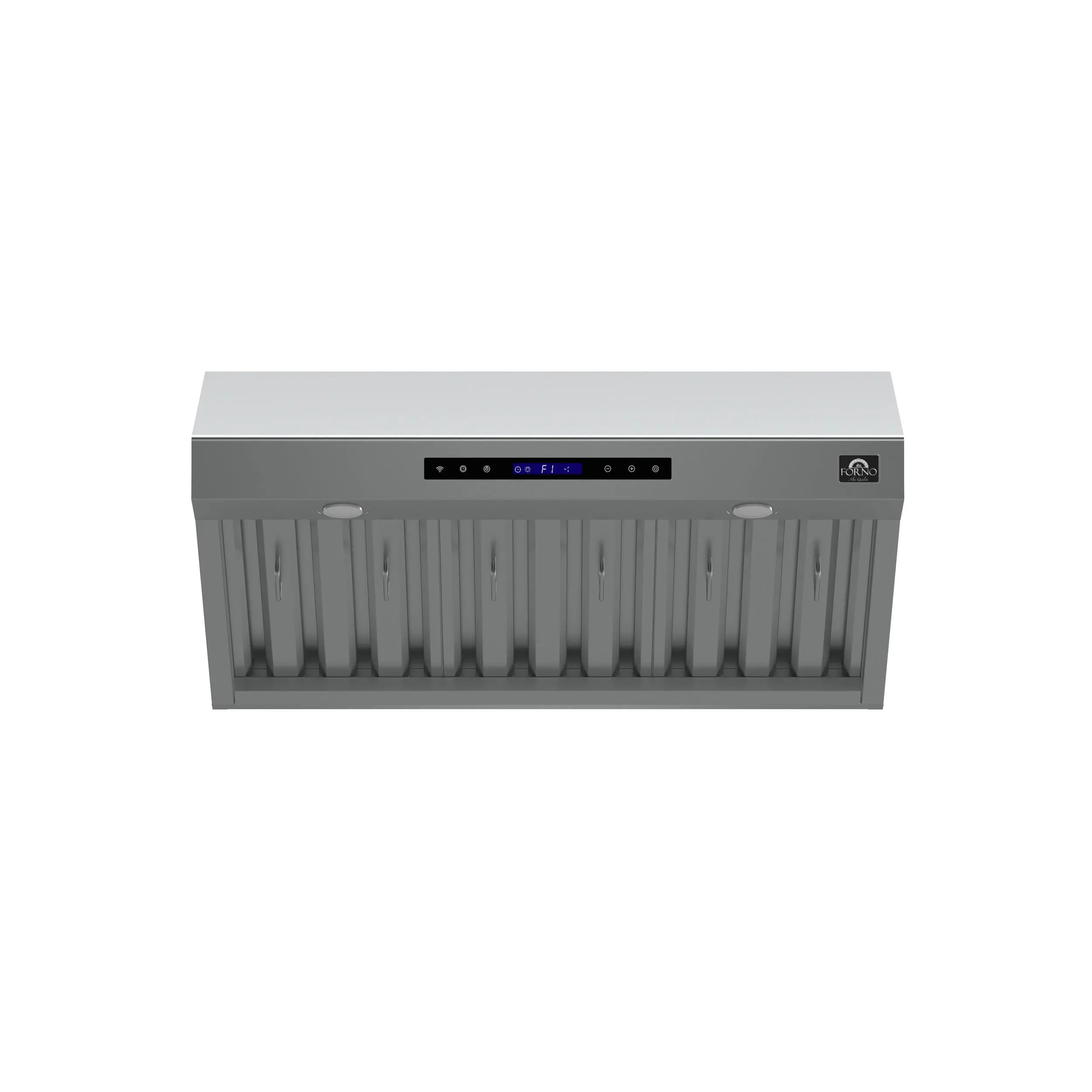 Forno Palazzo 36-Inch Wall Mounted Range Hood, Stainless Steel, Heavy Duty Baffle Filters, Remote Control FORNO