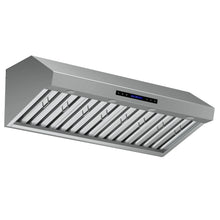 Forno Palazzo 48-Inch Wall Mounted Range Hood, Stainless Steel, Heavy Duty Baffle Filters, Remote Control FORNO