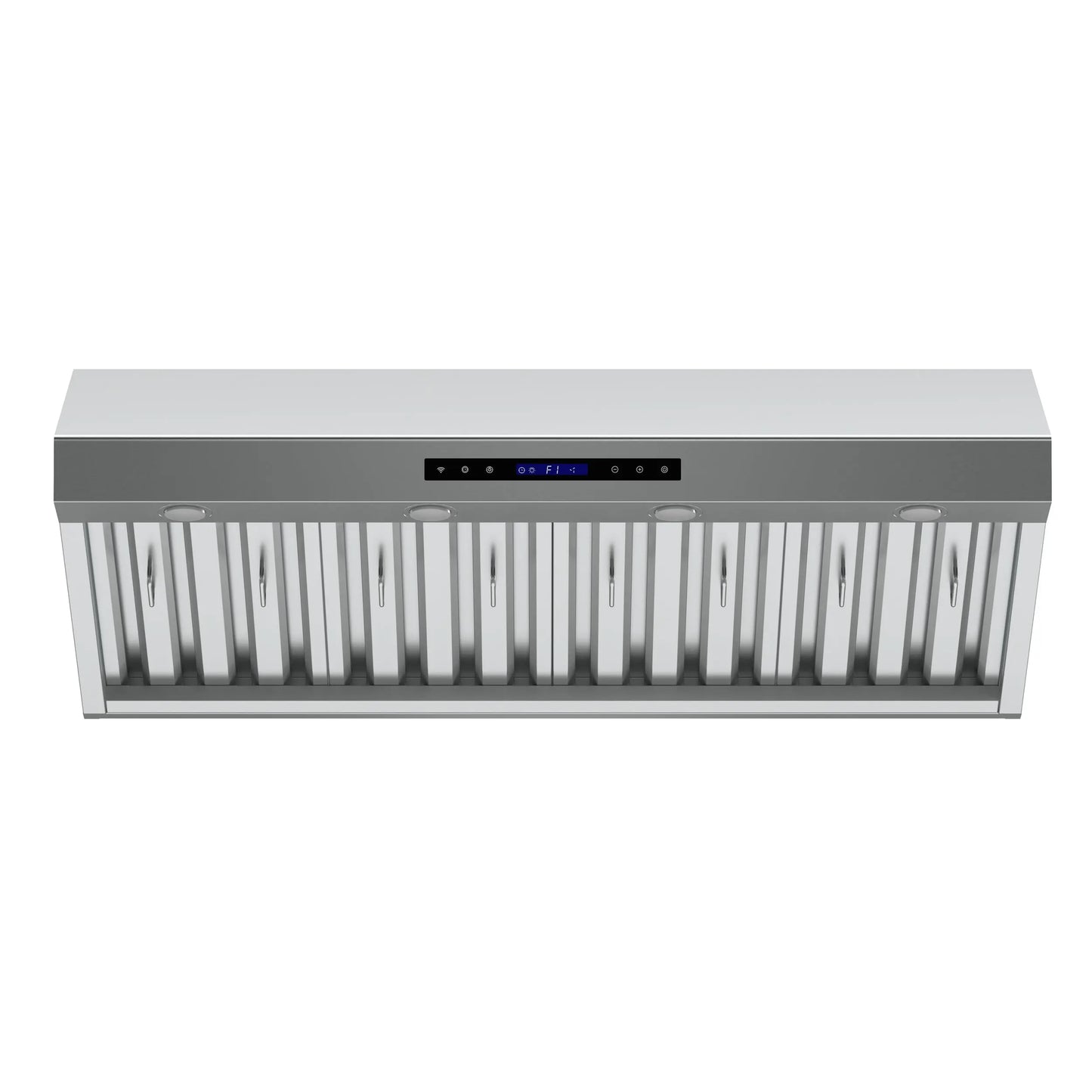 Forno Palazzo 48-Inch Wall Mounted Range Hood, Stainless Steel, Heavy Duty Baffle Filters, Remote Control FORNO