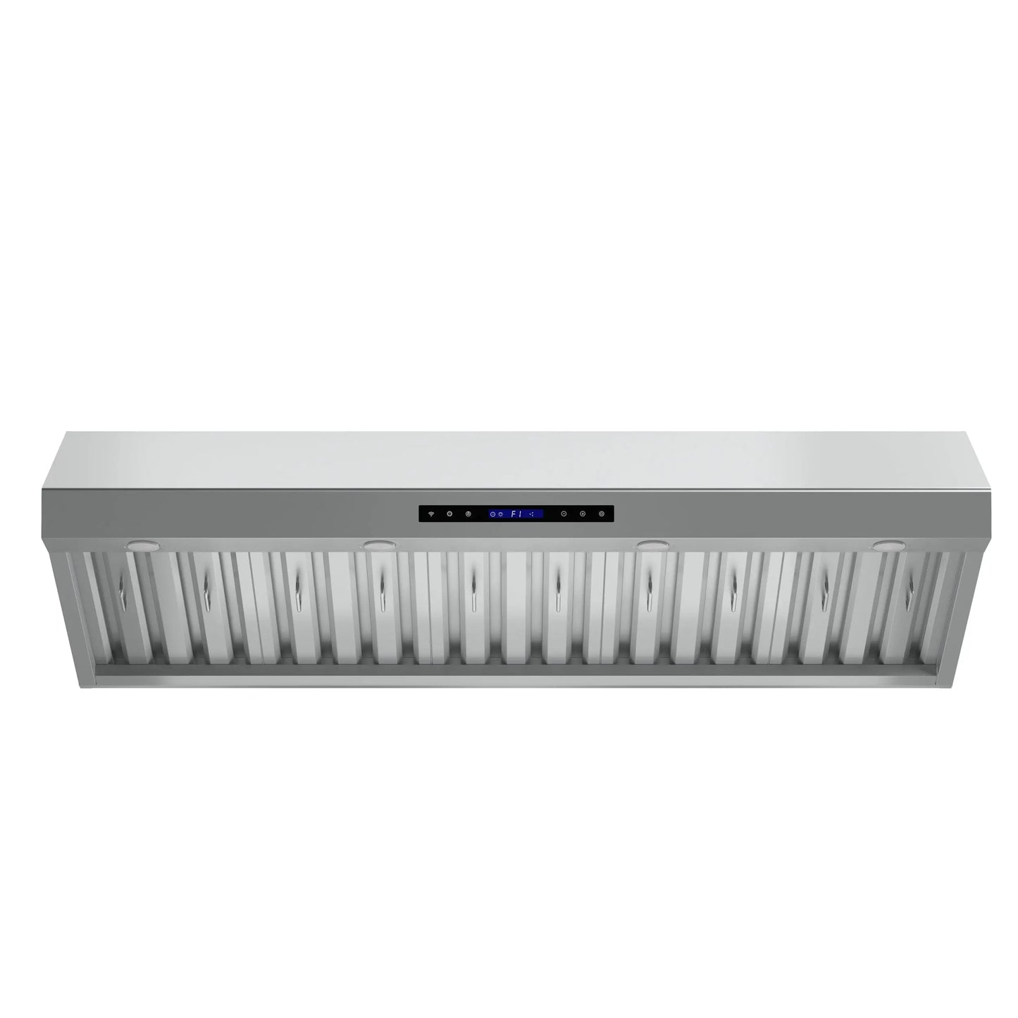 Forno Palazzo 60-Inch Wall Mounted Range Hood, Stainless Steel, Heavy Duty Baffle Filters, Remote Control FORNO