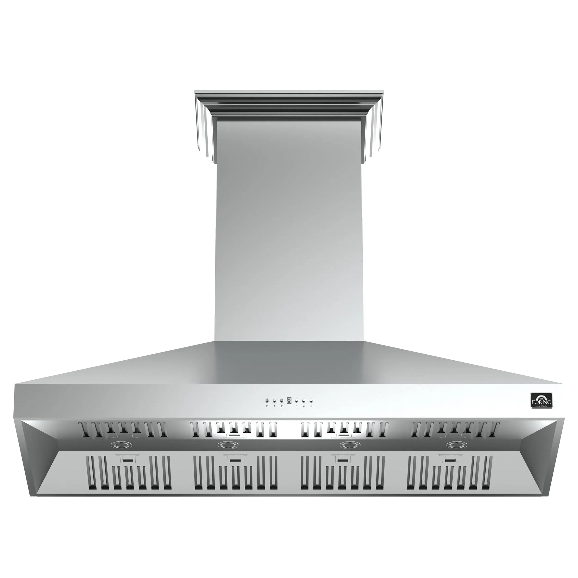 Forno Orvieto 60-Inch Wall Mount Range Hood, LED Lighting, Heavy Duty, Stainless Steel FORNO