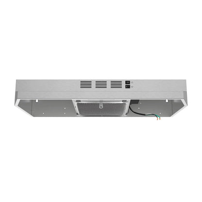 Forno Cappa 30-Inch Under Cabinet Range Hood, Stainless Steel, 200 CFM, Convertible, LED Lighting FORNO