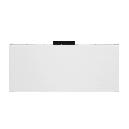 Forno Bari Espresso 30-Inch Under Cabinet Range Hood, White, 600 CFM, LED Lighting, Dishwasher-Safe Baffle Filters, 3-Speed Fan Control FORNO