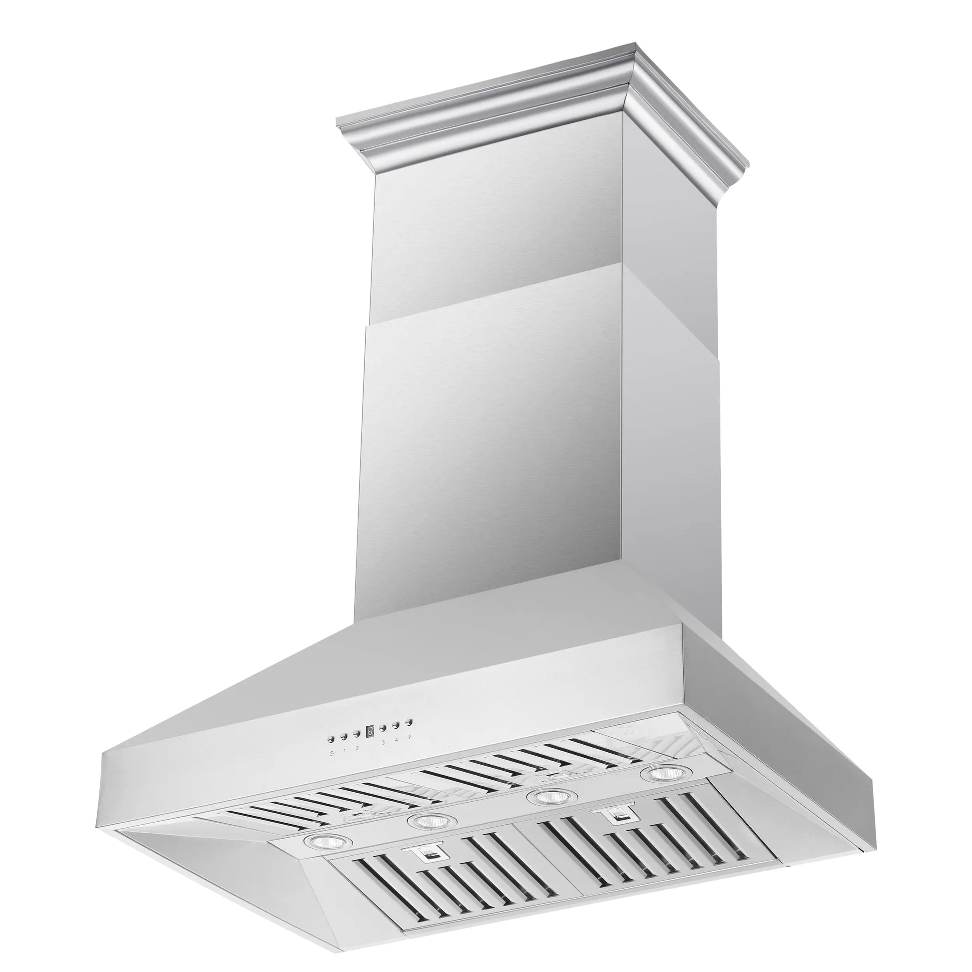Forno Orvieto 36-Inch Wall Mount Range Hood, LED Lighting, Heavy Duty, Stainless Steel FORNO