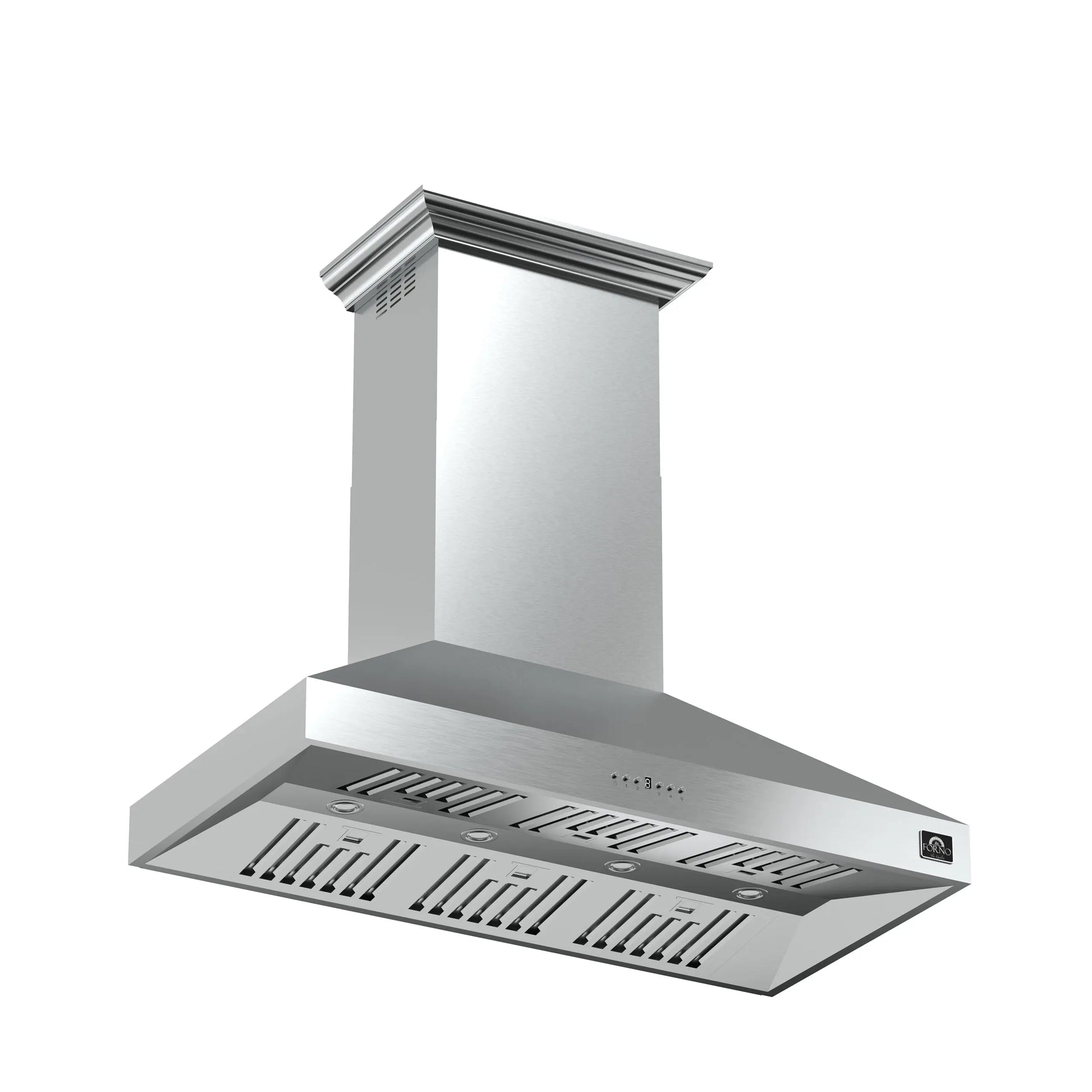 Forno Orvieto 48-Inch Wall Mount Range Hood, LED Lighting, Heavy Duty, Stainless Steel FORNO