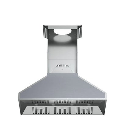 Forno Orvieto 48-Inch Wall Mount Range Hood, LED Lighting, Heavy Duty, Stainless Steel FORNO