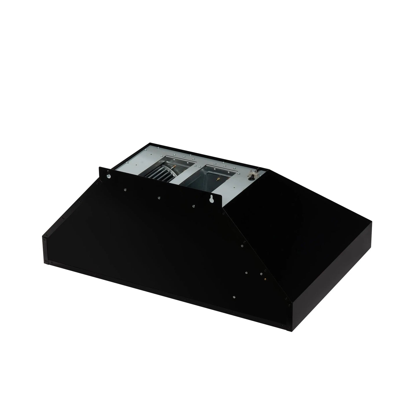 Forno Aria 36 Inch Wall-Mounted Range Hood in Black FORNO