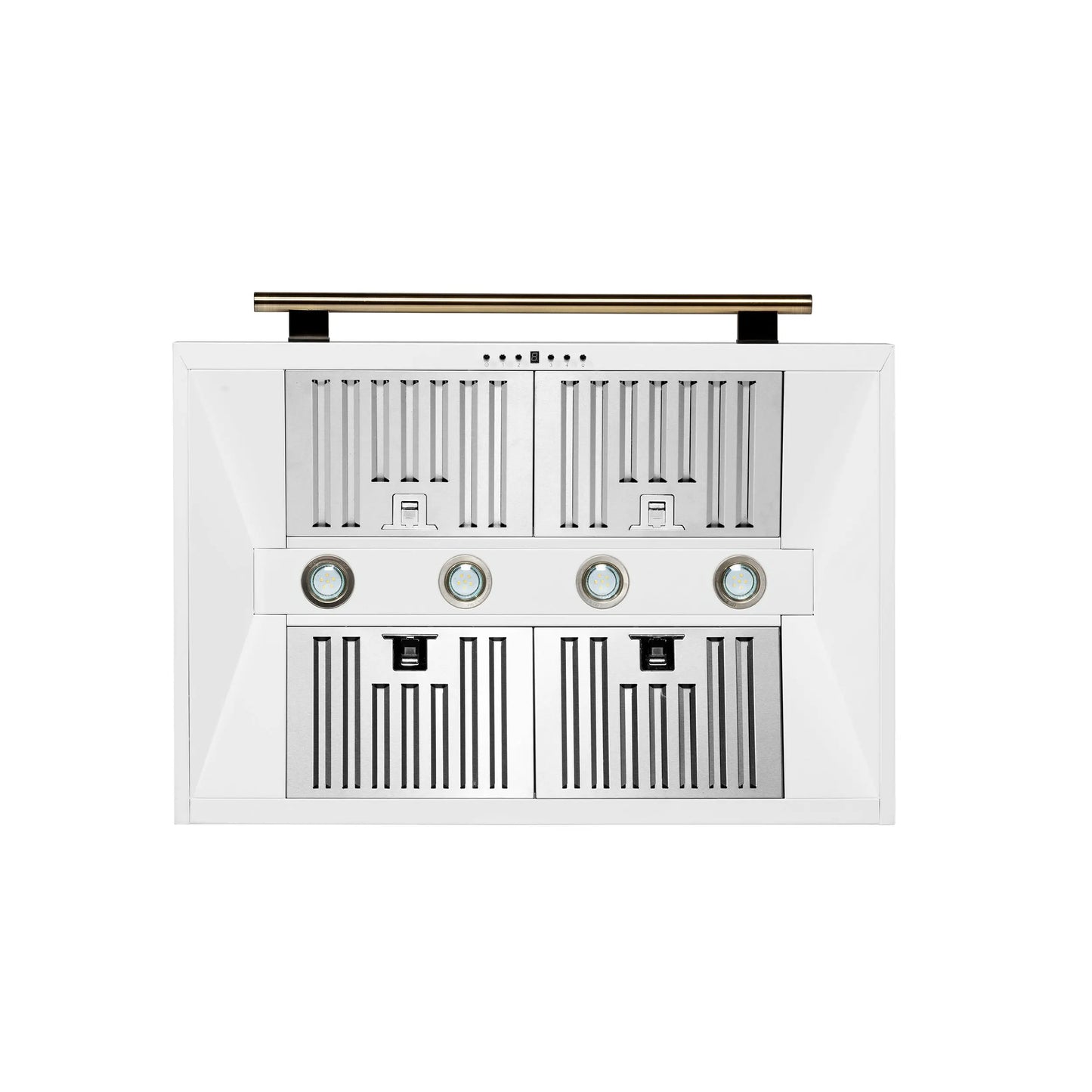 Forno Aria 36 Inch Wall-Mounted Range Hood in White FORNO