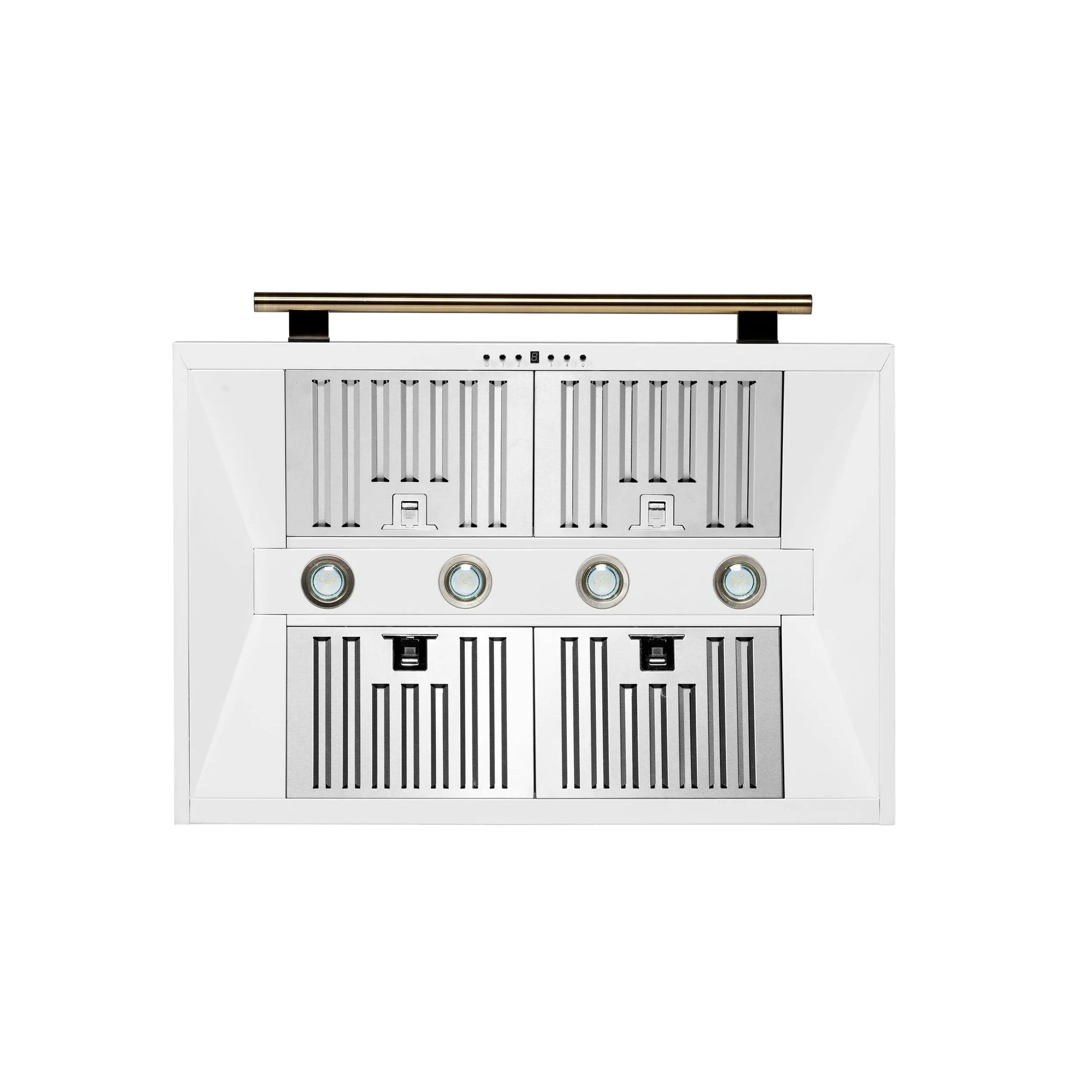 Forno Aria 36 Inch Wall-Mounted Range Hood in White FORNO