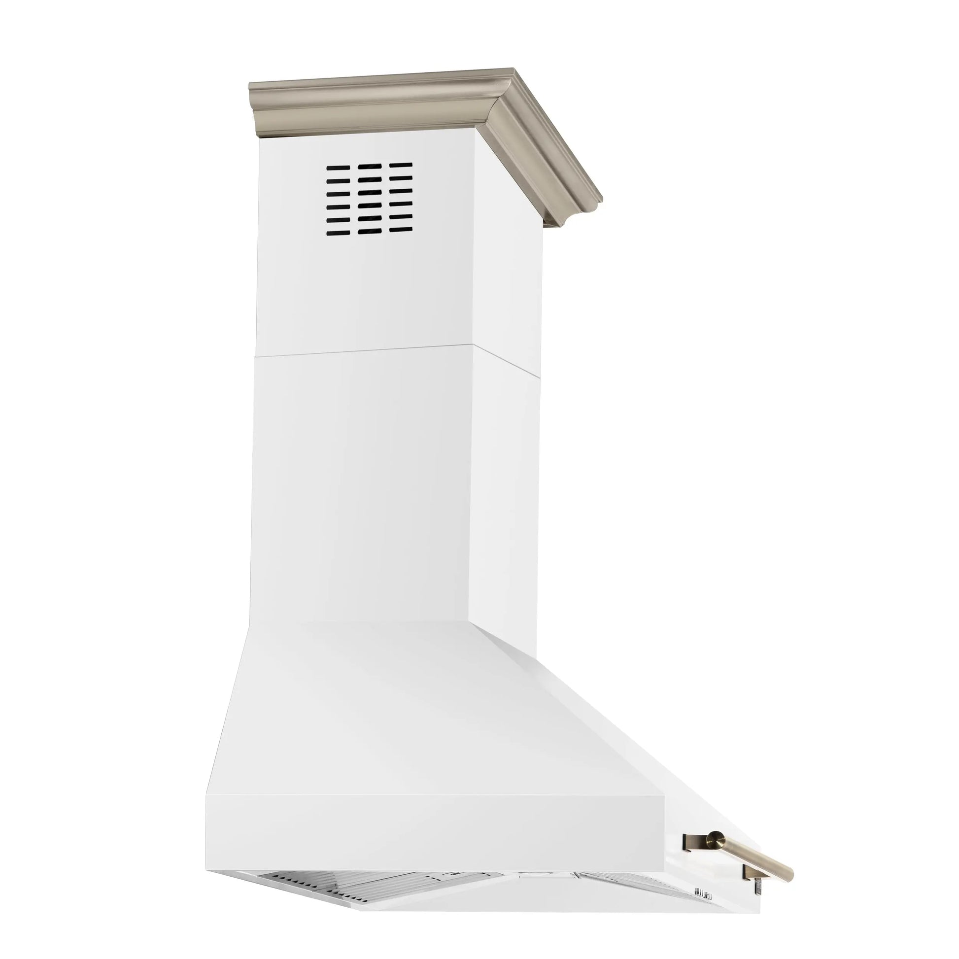 Forno Aria 36 Inch Wall-Mounted Range Hood in White FORNO