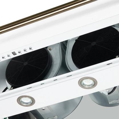 Forno Aria 48 Inch Wall-Mounted Range Hood in White FORNO