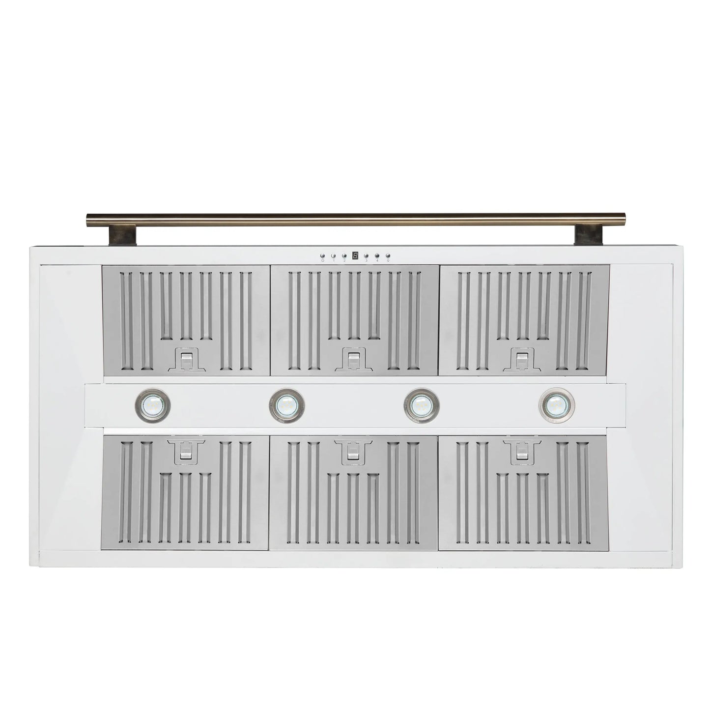 Forno Aria 48 Inch Wall-Mounted Range Hood in White FORNO