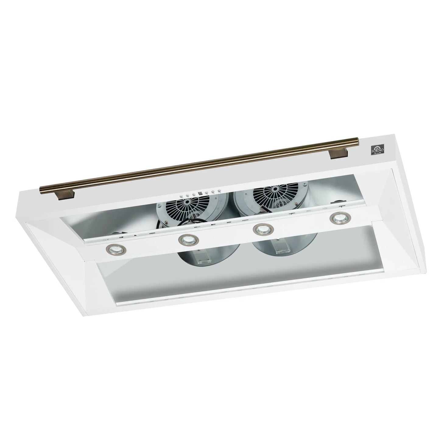 Forno Aria 48 Inch Wall-Mounted Range Hood in White FORNO