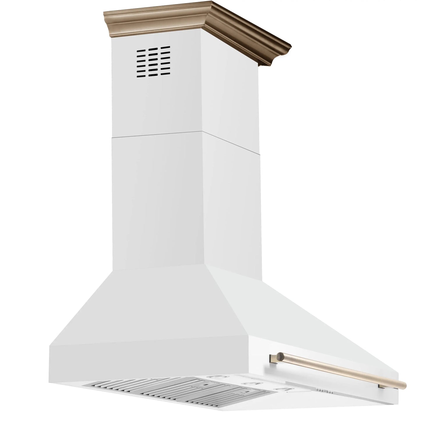 Forno Aria 48 Inch Wall-Mounted Range Hood in White FORNO