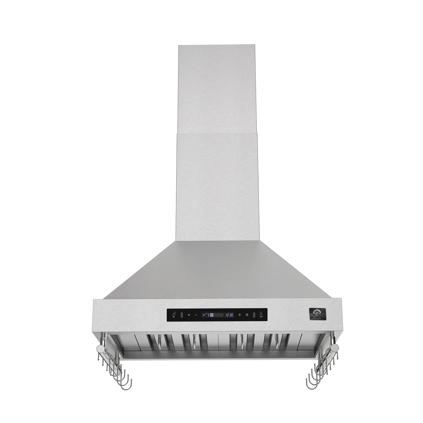 Forno Venezia 30 Inch Wall-Mounted Range Hood with Touch Controls and Baffle Filters FORNO