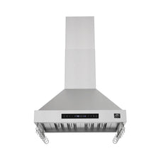 Forno Venezia 30 Inch Wall-Mounted Range Hood with Touch Controls and Baffle Filters FORNO