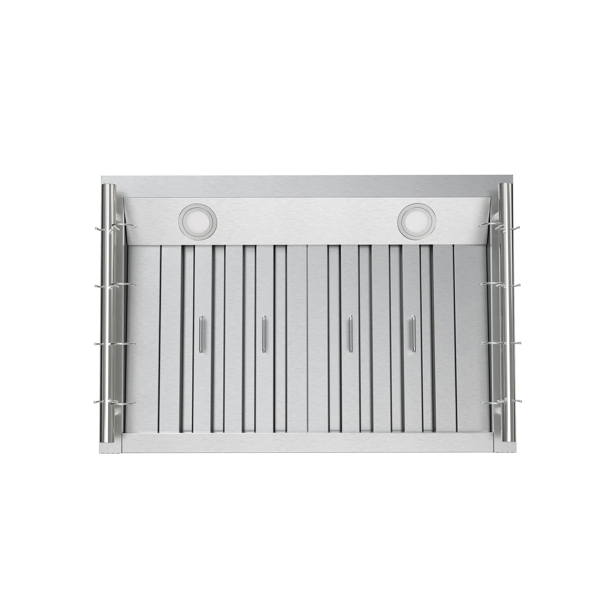 Forno Venezia 30 Inch Wall-Mounted Range Hood with Touch Controls and Baffle Filters FORNO