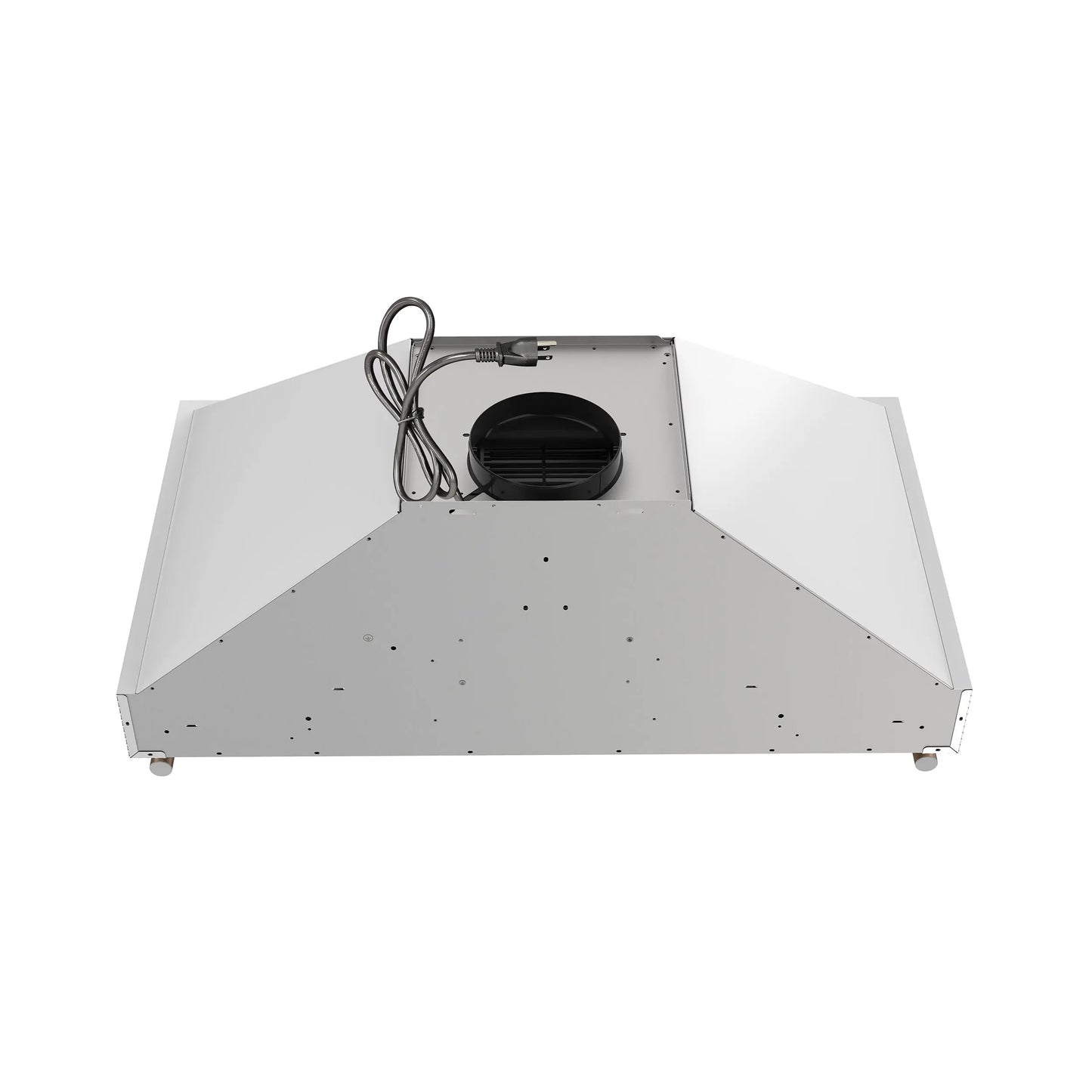 Forno Venezia 36 Inch Wall-Mounted Range Hood in White with Touch Controls and Baffle Filters FORNO