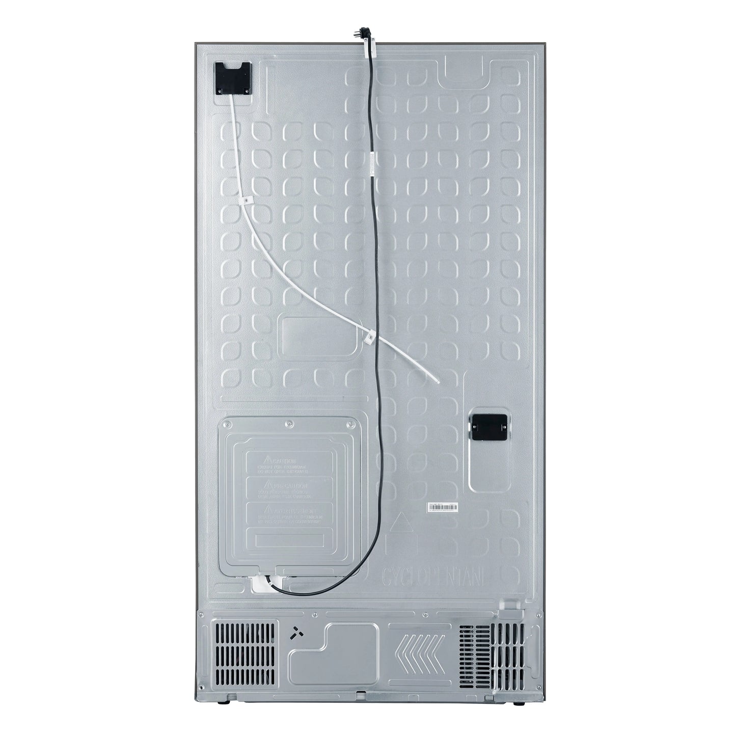 Forno Aosta 36-Inch French Door Refrigerator, Stainless Steel, 22.4 cu.ft, External Water Dispenser, Automatic Ice Maker, ENERGY STAR Certified FORNO