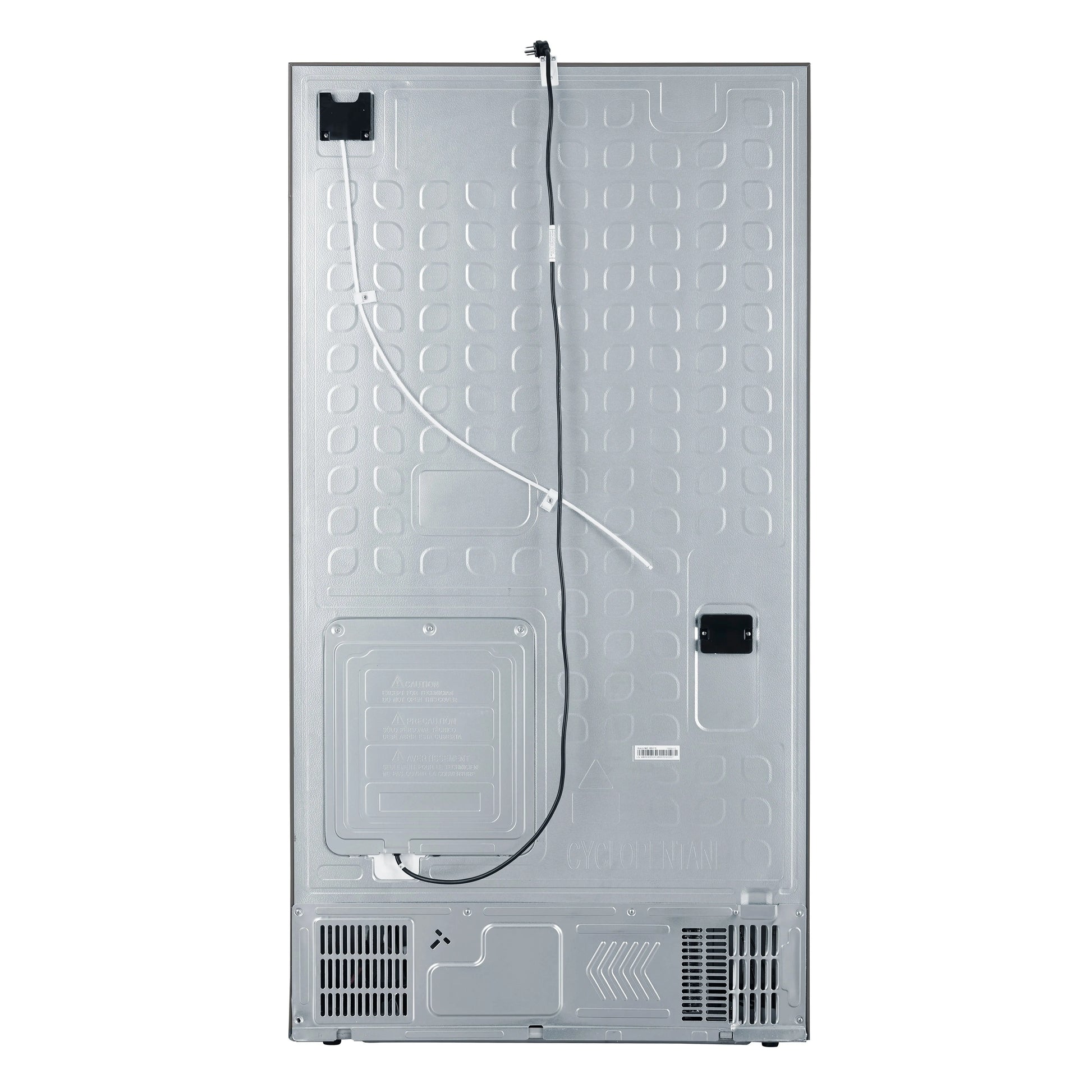 Forno Aosta 36-Inch French Door Refrigerator, Stainless Steel, 22.4 cu.ft, External Water Dispenser, Automatic Ice Maker, ENERGY STAR Certified FORNO