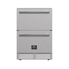 Forno Cosenza 24" Built-In Indoor/Outdoor Drawer Freezer with Ice Maker, 4.69 cu.ft. FORNO