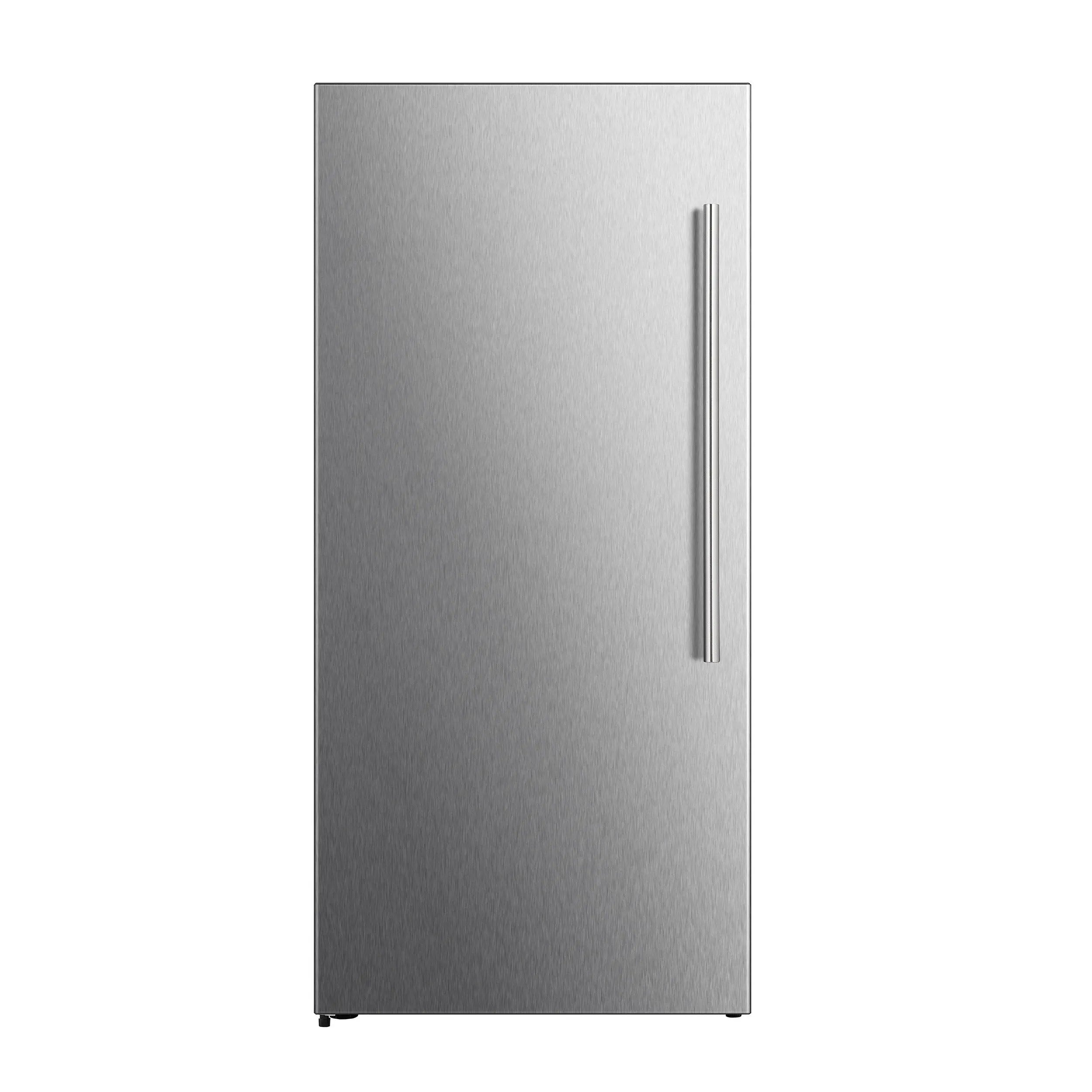 FORNO Maderno 28" Left Swing Convertible Freestanding Refrigerator/Freezer in Stainless Steel 13.6 cu.ft. FORNO