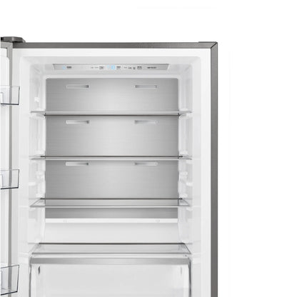 FORNO Maderno 28" Left Swing Convertible Freestanding Refrigerator/Freezer in Stainless Steel 13.6 cu.ft. FORNO