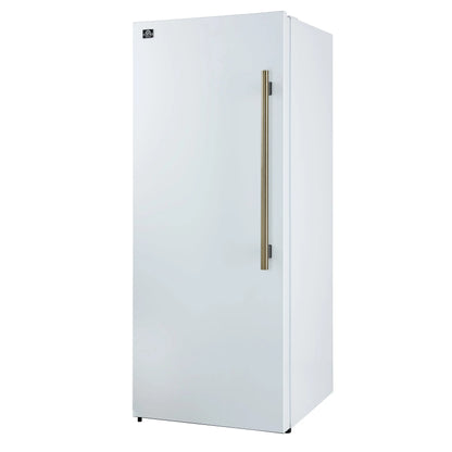 Forno Maderno 28-Inch Built-In Convertible Refrigerator, 13.6 cu.ft, Left Swing, Decorative Grill, ENERGY STAR Certified FORNO