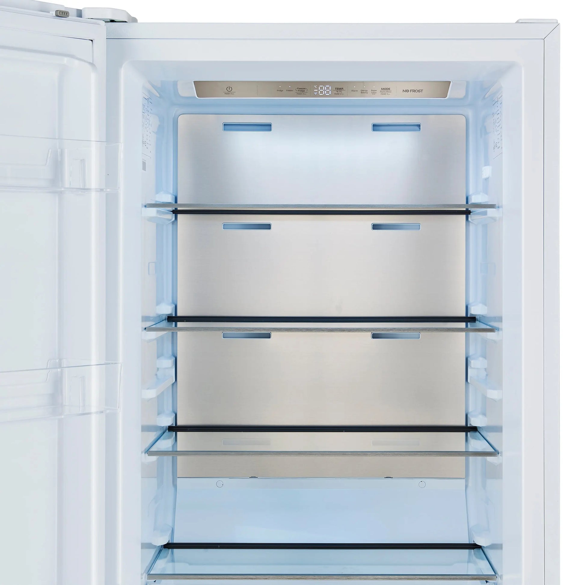 Forno Maderno 28-Inch Built-In Convertible Refrigerator, 13.6 cu.ft, Left Swing, Decorative Grill, ENERGY STAR Certified FORNO