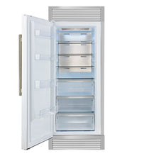 Forno Maderno 28" Built-In Convertible Refrigerator in White, 13.6 cu.ft. Left Swing with Decorative Grill - 32" Wide FORNO