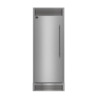 Forno Maderno 28" Built-In Convertible Refrigerator, 13.6 cu.ft. Left Swing with Decorative Grill - 32" Wide FORNO